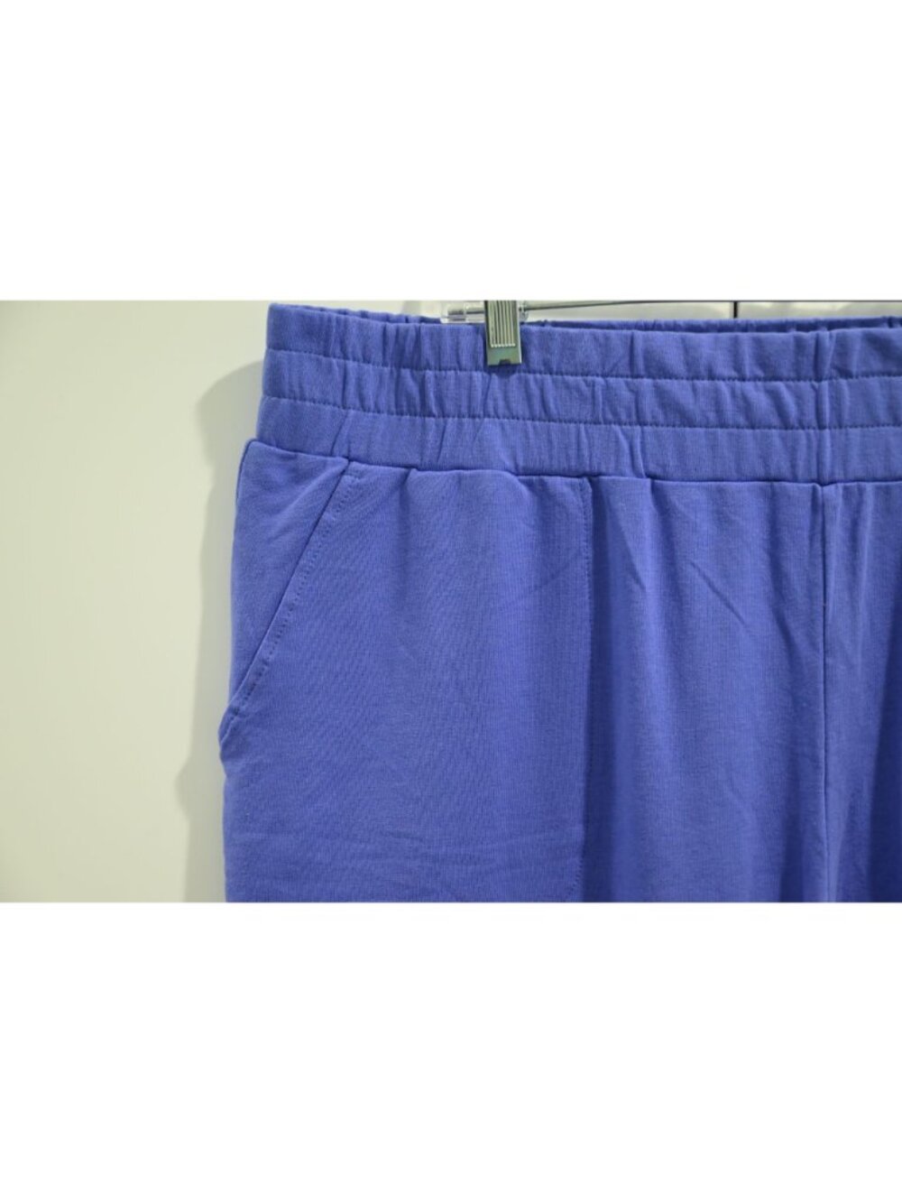 Belle by Kim Gravel Pull-On Pants Sz XL French Purple Wide Leg Relaxed A568876 - Picture 4 of 8
